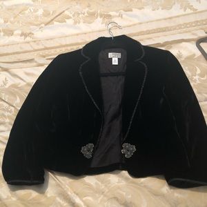 Ann Taylor Loft Velvet Jacket vintage